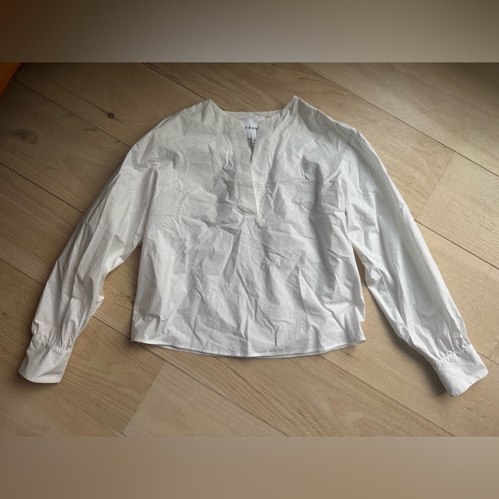 Frame V Neck Pop Over